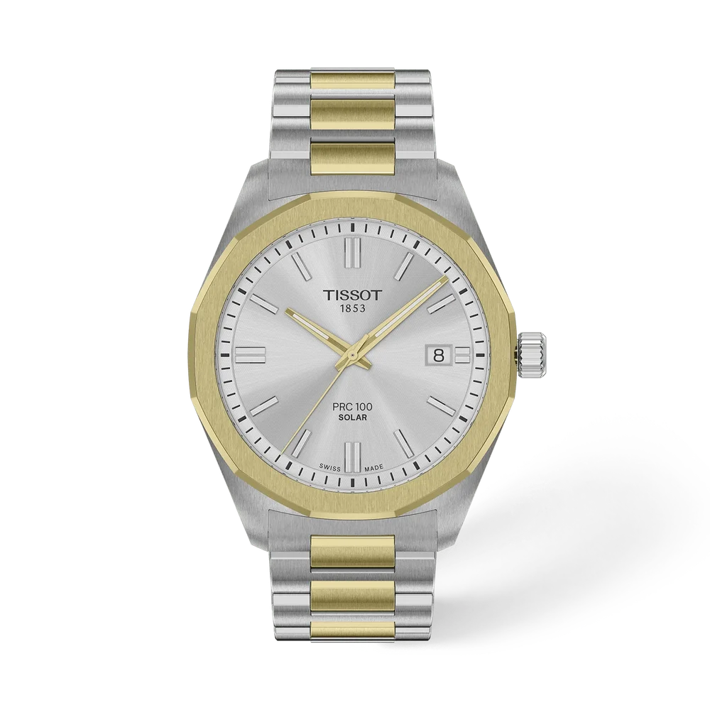 Tissot PRC 100 Solar 39mm (Two Tone)