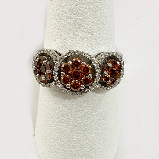 14k Rose Gold Brown Diamond Rings