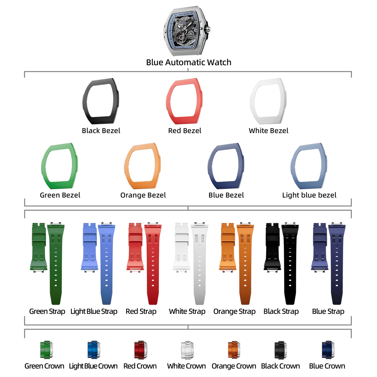 Atomic-TB8218 Set(7-in-1)