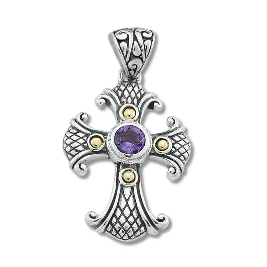 Rinjani Pendant- Amethyst