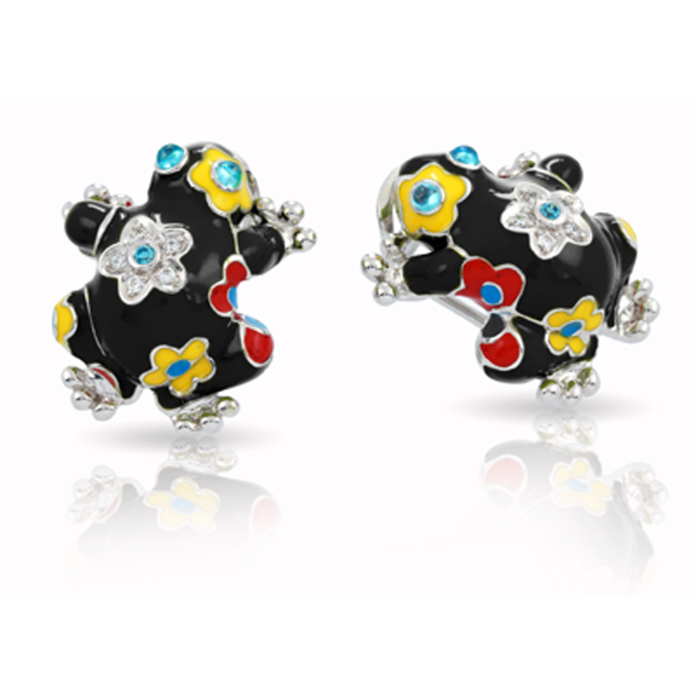 Lucky Frog Earrings