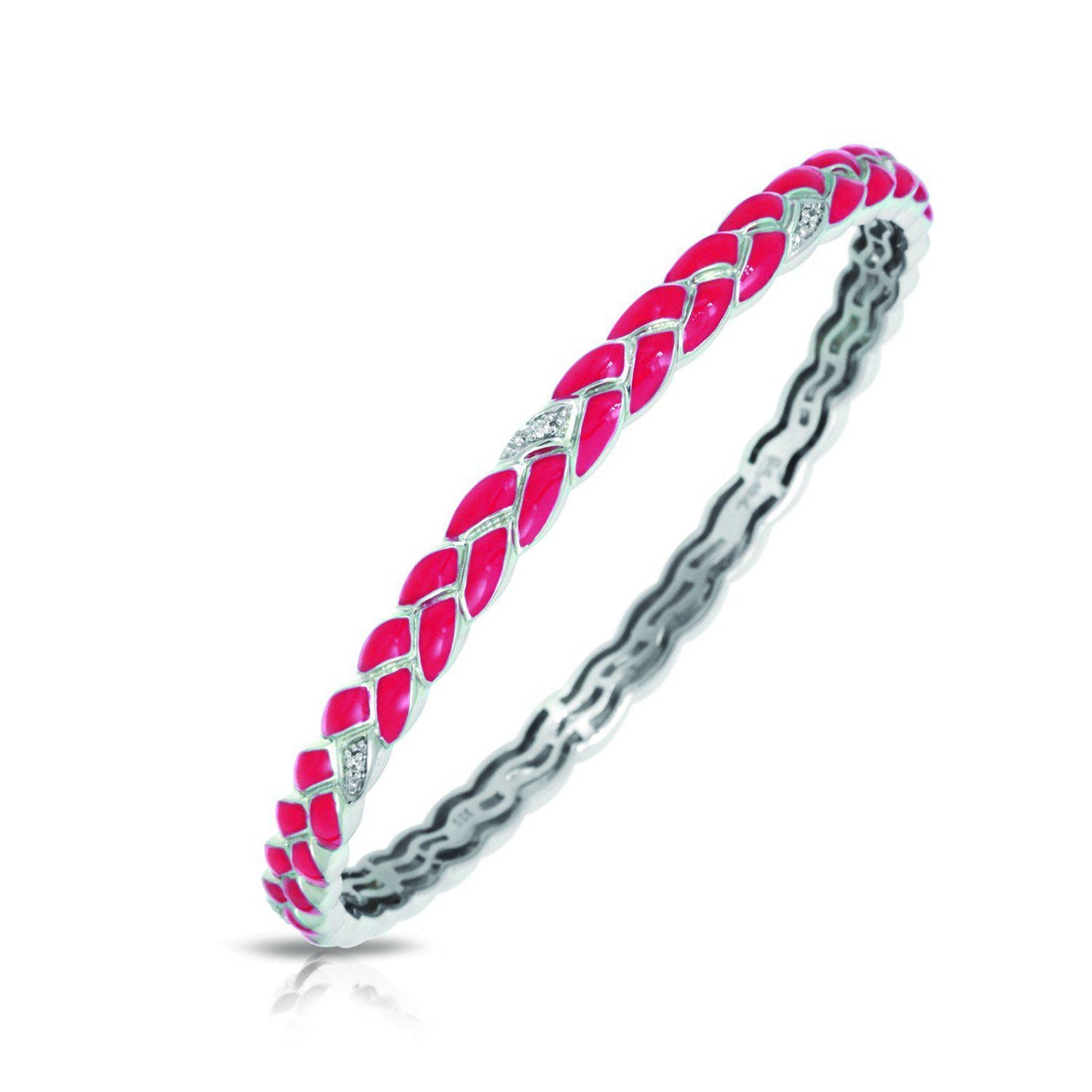 Braid Bangles with Stones