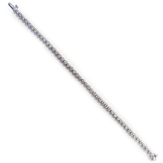 18k White Gold Diamond Bracelet