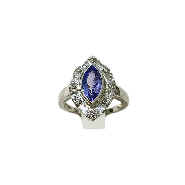 Sterling Silver Tanzanite Ring