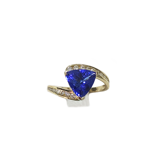 14k Rose Gold Tanzanite Ring