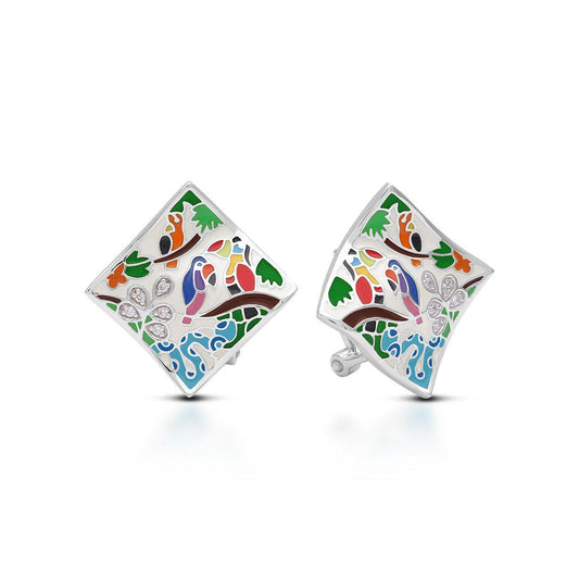 Tropical Rainforest Earrings