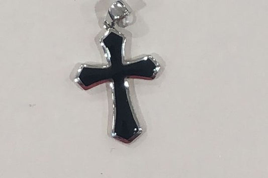 Sterling Silver Onyx Pendant